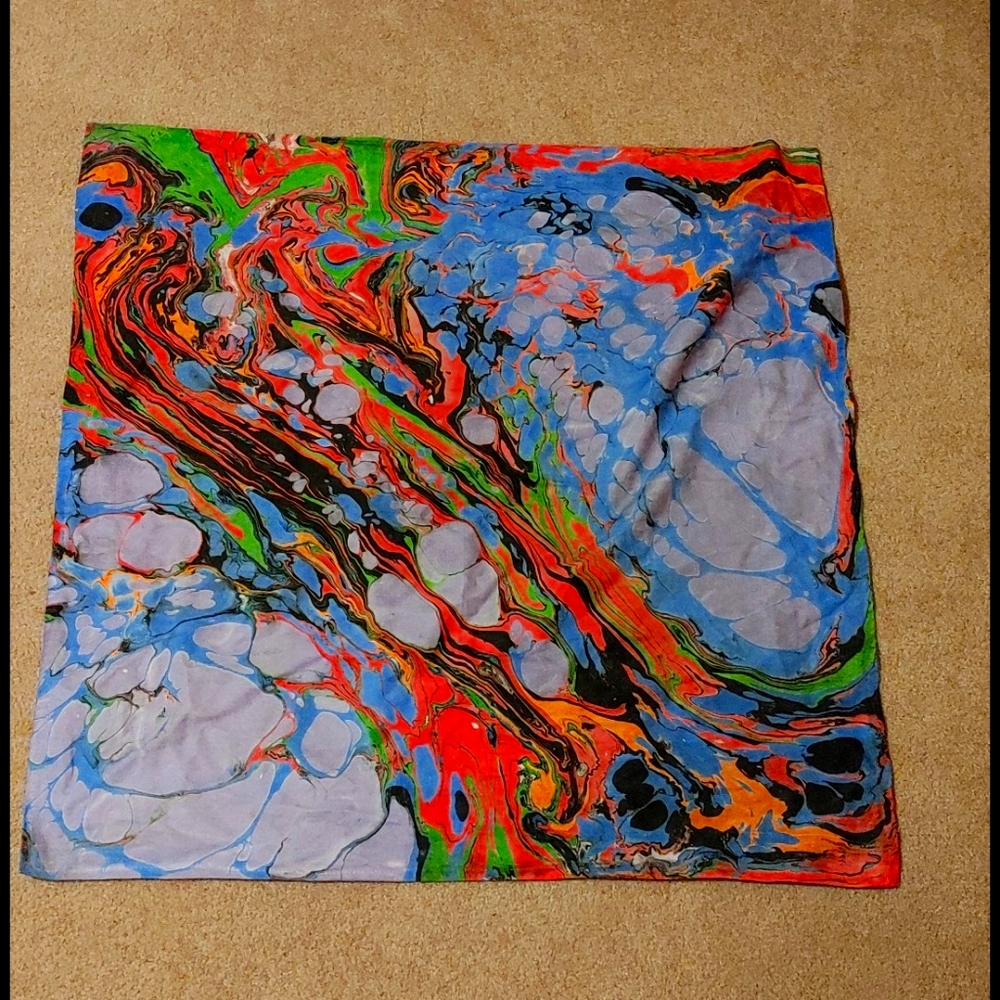 Black light visual tapestry